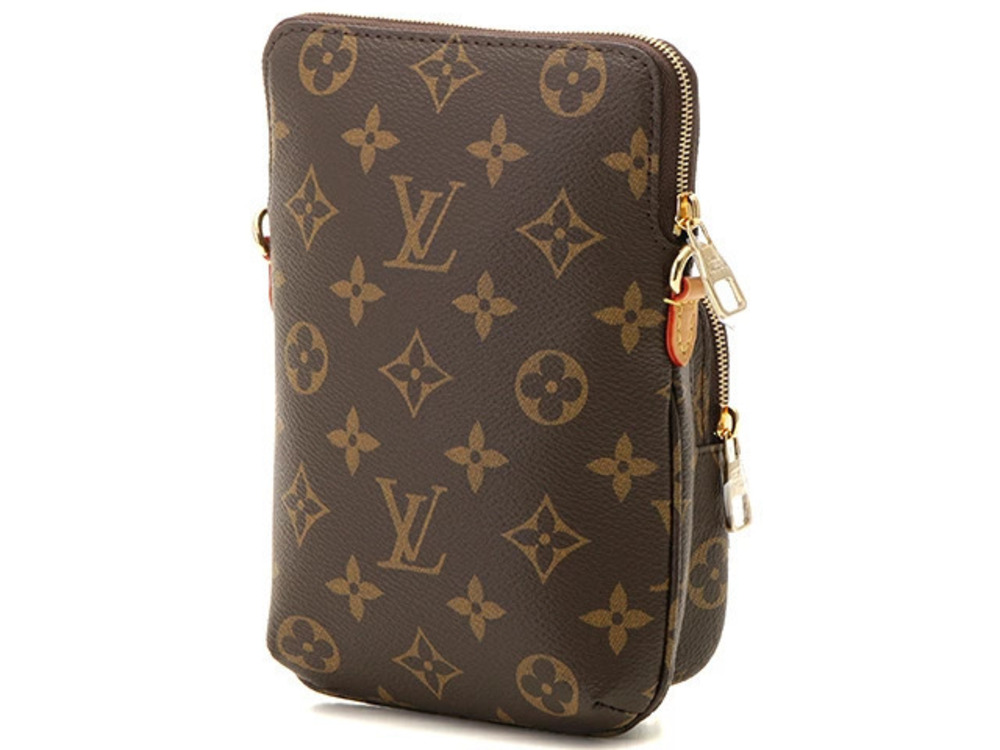Louis Vuitton Monogram Bag Crossbody Utility Brown